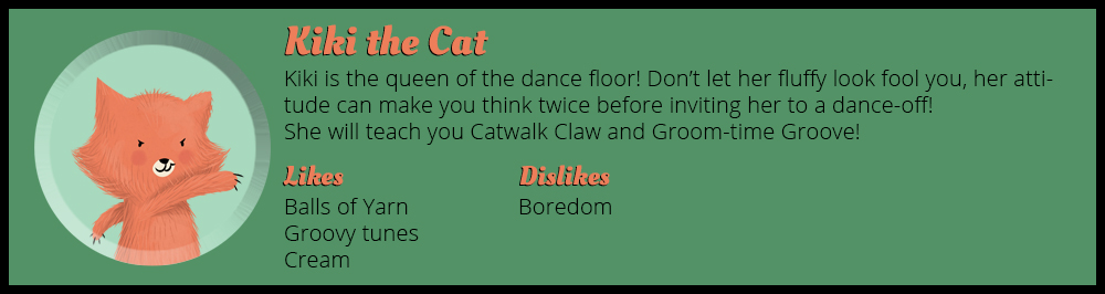 Kiki the Cat Animal's Book of Dance